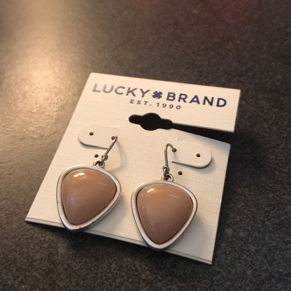 LAST PAIR! NEW Lucky Brand drop earrings - Picture 2 of 5